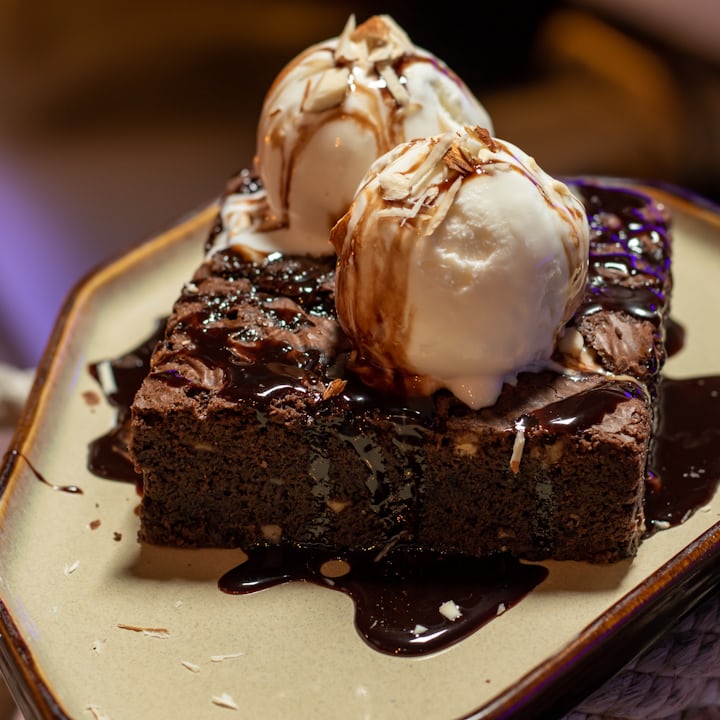Brownie com Sorvete